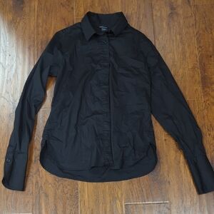 Moda International Black Button Up Shirt
